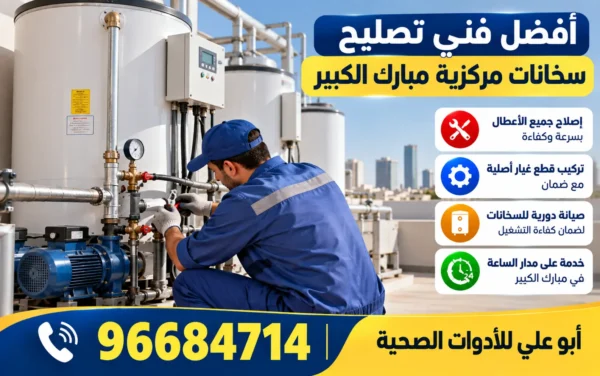 صيانة وإصلاح سخانات مبارك الكبير