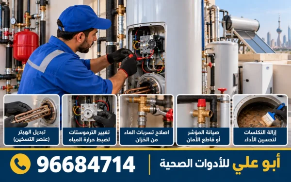 فني تصليح سخانات