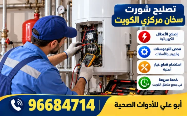 كيفية إصلاح السخان المركزي الكويت