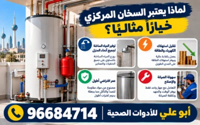 صيانة السخان المركزي بالكويت