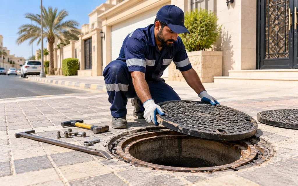 تركيب غطاء منهول الكويت