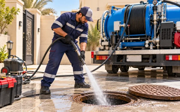 مميزات استخدام ضغط الماء في تسليك المجاري بالكويت