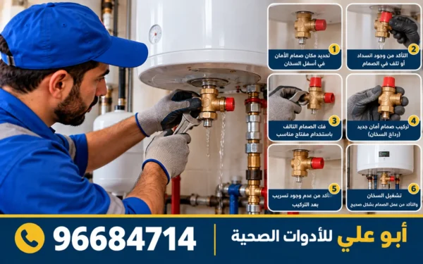 فني أعطال السخان المركزي
